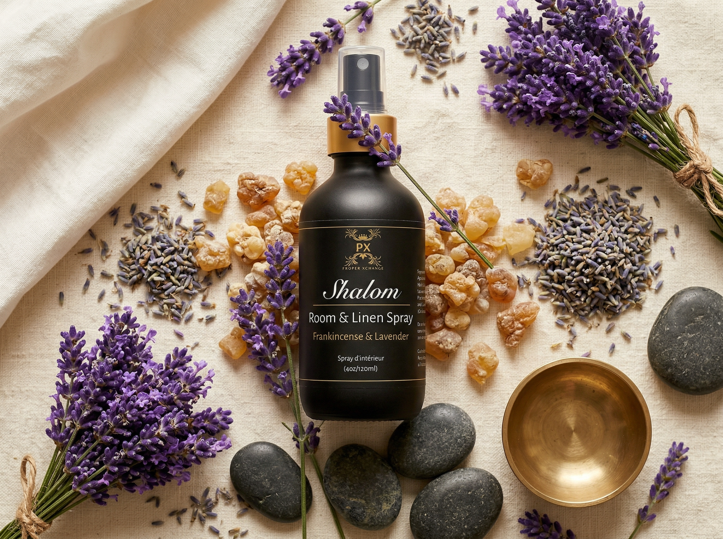 Shalom Room, Linen, and Body Spray