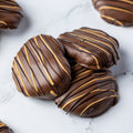 Peanut Butter & Caramel Stuffed Pretzel Twist
