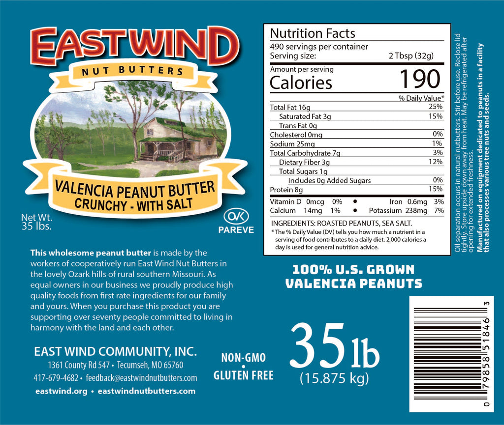 Valencia Peanut Butter- 2 Ingredients or less