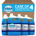 Case of 4 gallons of Dawn Professional Manual Pot & Pan Detergent with packaging.