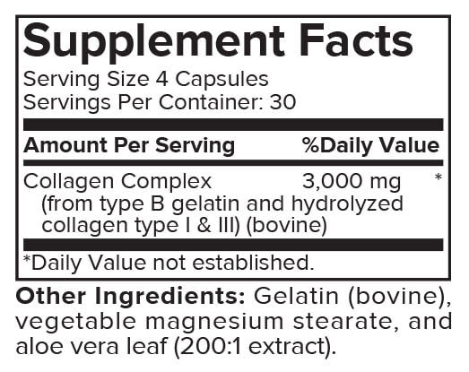 Portions Master Collagen 3000 Hair, Skin, Nails, & Bones Support (120 Count)