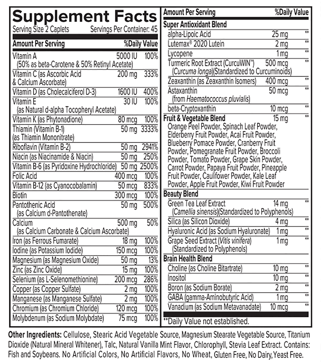 Portions Master Women's Multi-Vitamin (90 Count)
