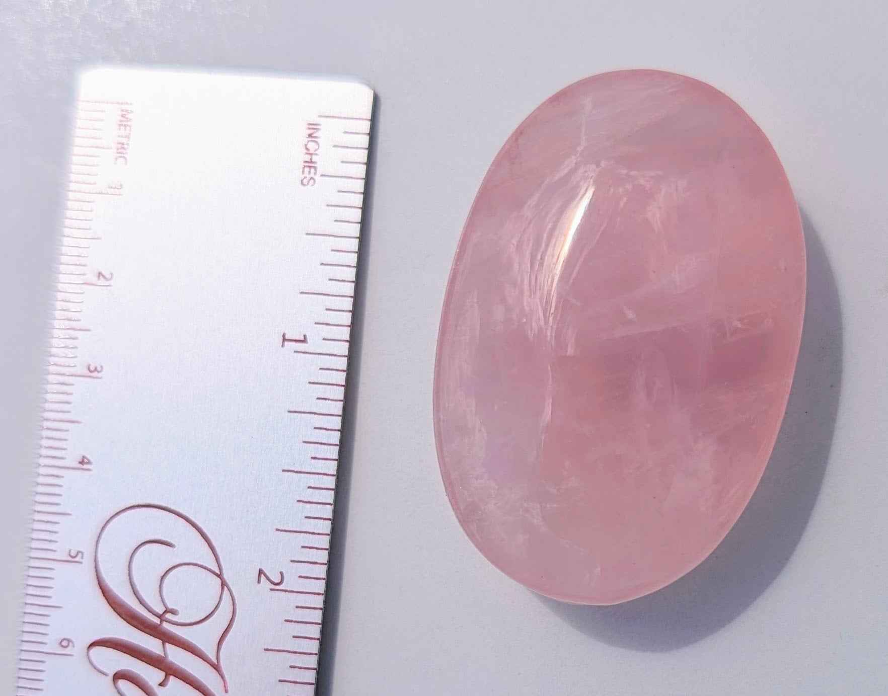 Rose Quartz Palm Stones – Love, Compassion & Emotional Healing