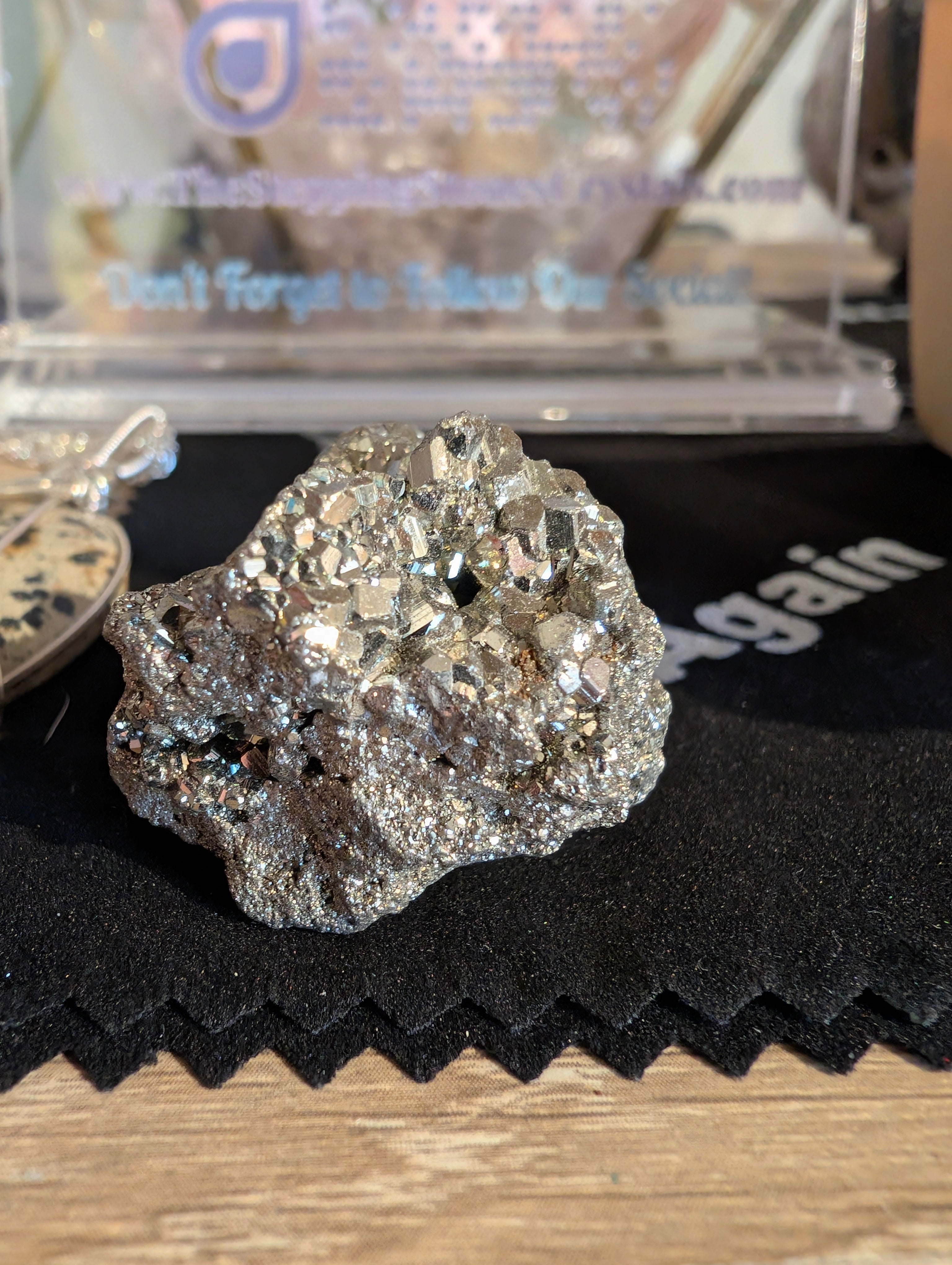 Raw Pyrite Cluster– Prosperity, Confidence & Protection Stone