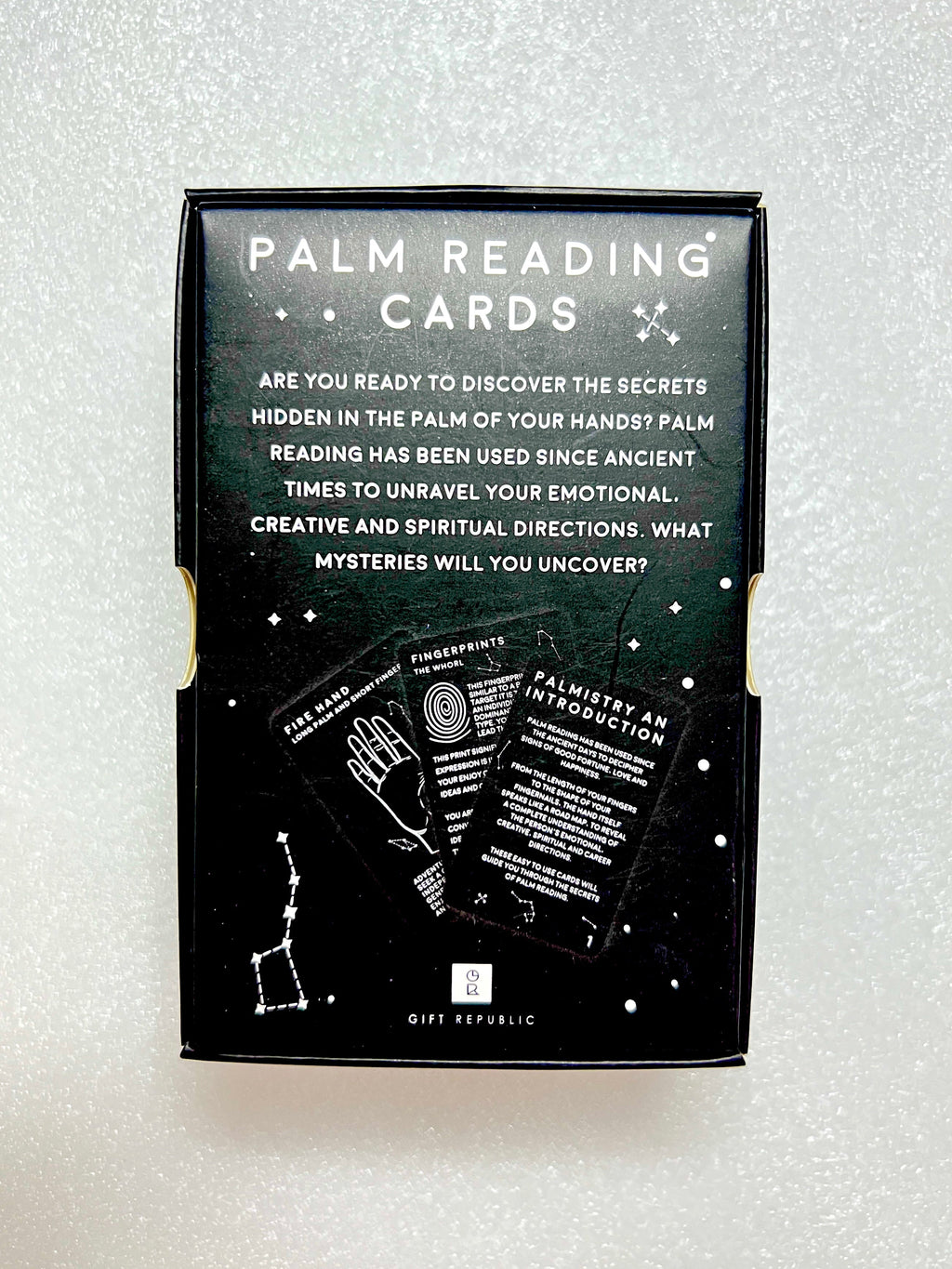 Palm Readings Cards - Set of 100 Flash Cards to Learn Palmistry and Divination