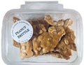 Idaho Candy Company Peanut Brittle 14 oz Tub – Classic Crunchy Peanut Candy with Roasted Peanuts and Sweet Caramelized Brittle Pieces