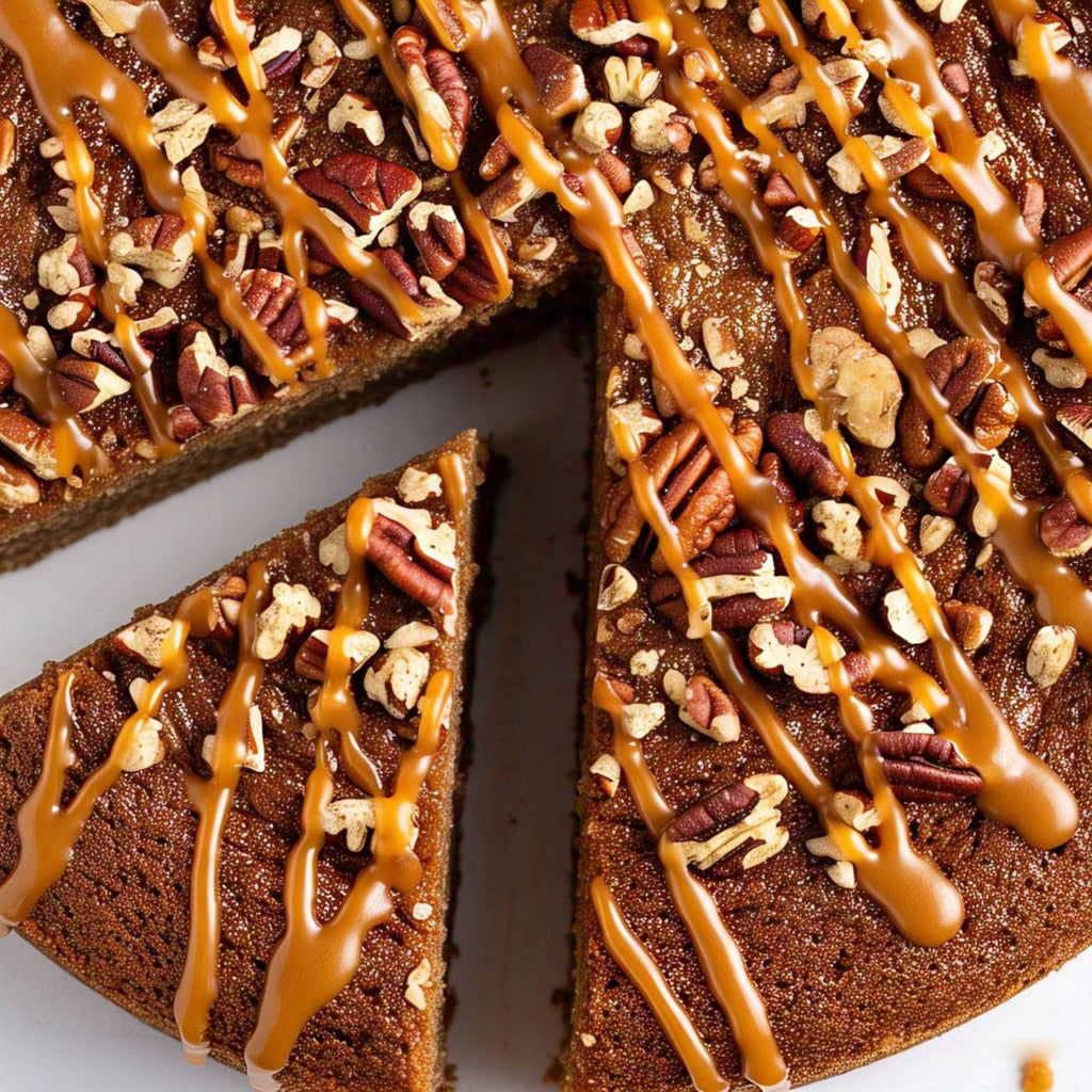 Andy Anand's Caramel Pecan Cake 9" - Dream full of Deliciousness (2 lbs)