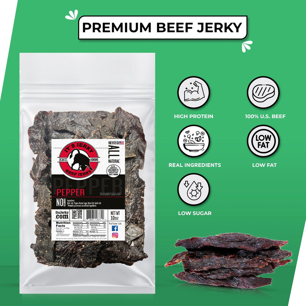Pepper Beef Jerky 10oz
