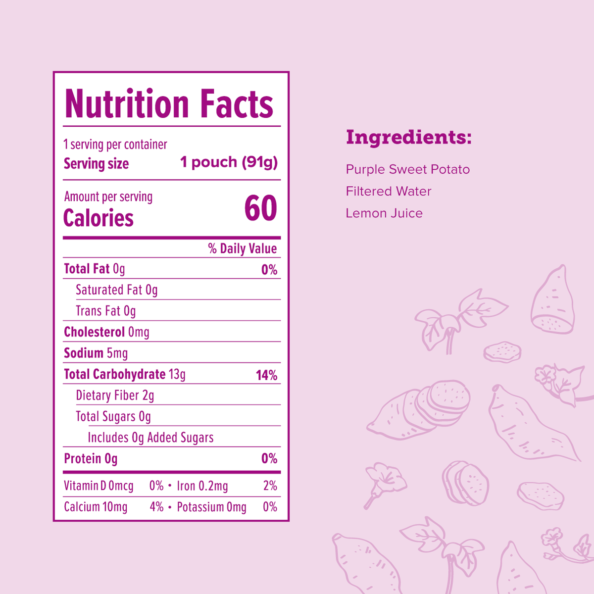 Okinawan Sweet Potato (U'ala)