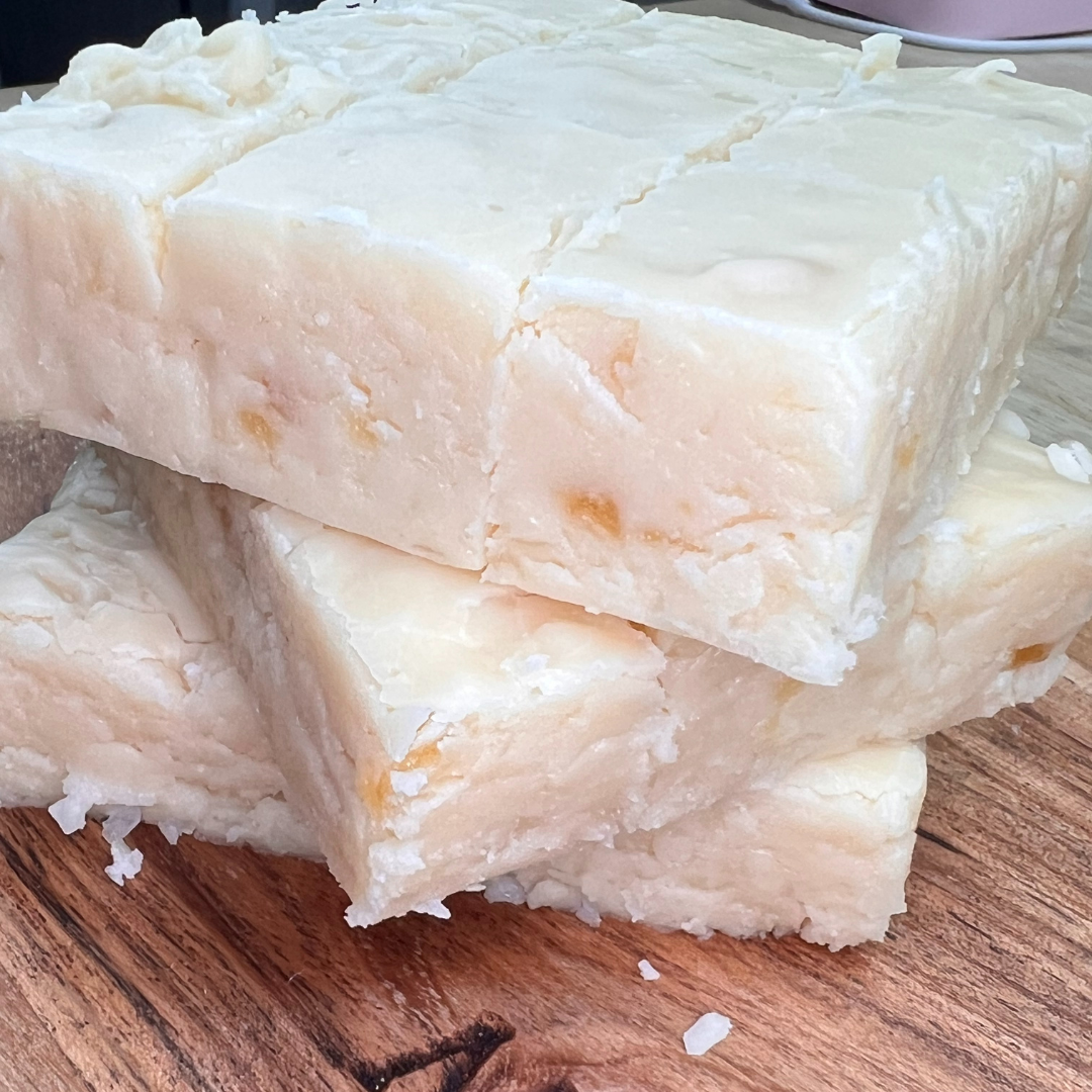 Handmade Pina Colada Fudge | Meem's Fudge Shoppe