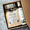 Gourmet Pizza Gift Box – Neapolitan Pizza Mix, Extra Virgin Olive Oil & Pizza Herbs