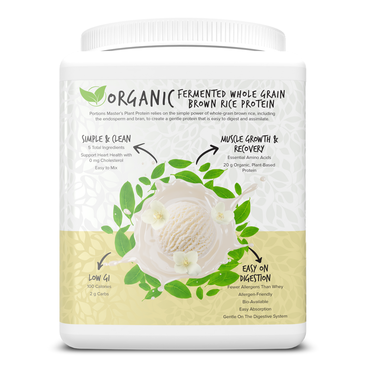 Portions Master Plant Protein Vanilla
