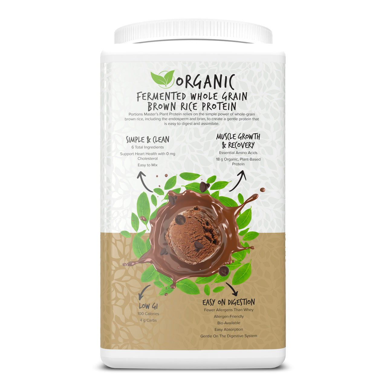 Portions Master Plant Protein Chocolate