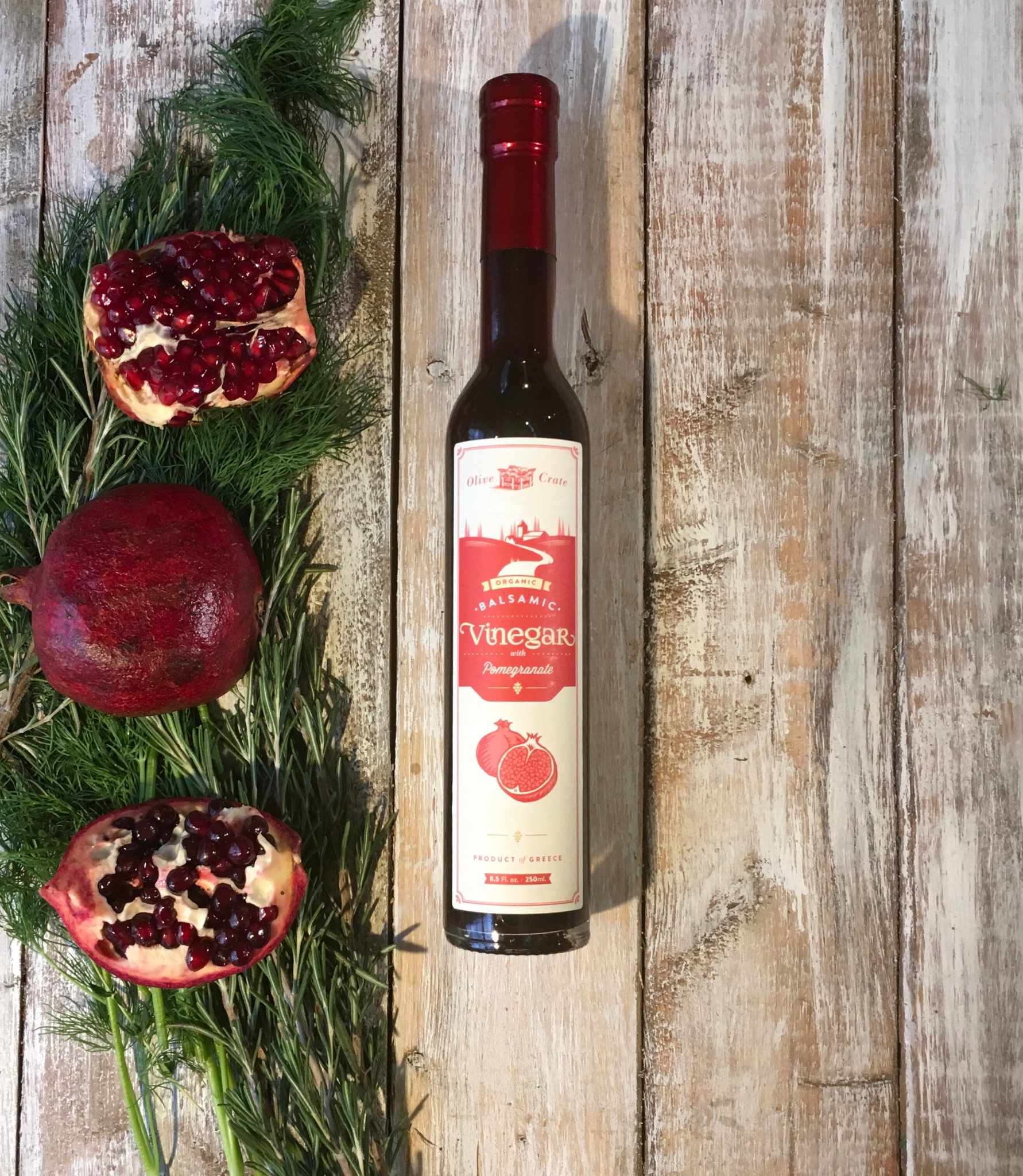 100% Organic Balsamic Vinegar with Pomegranate