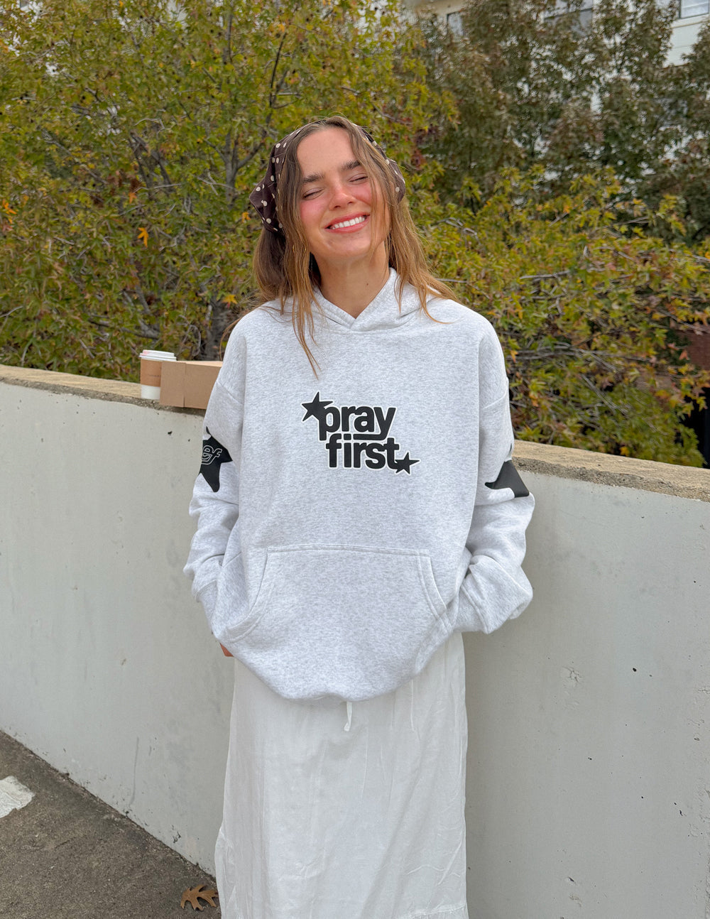 Pray First Unisex Hoodie