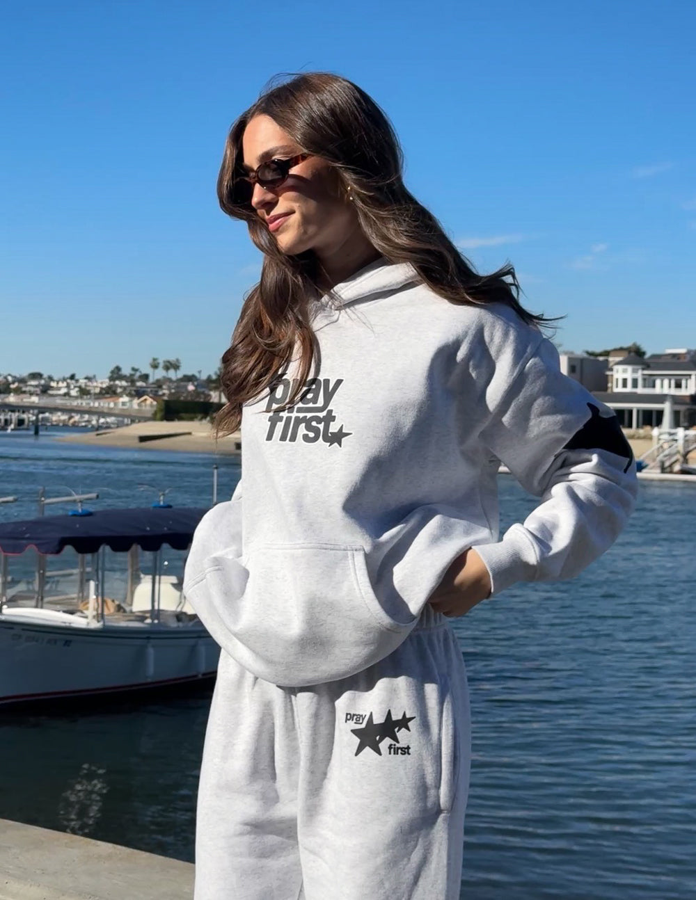 Pray First Unisex Hoodie