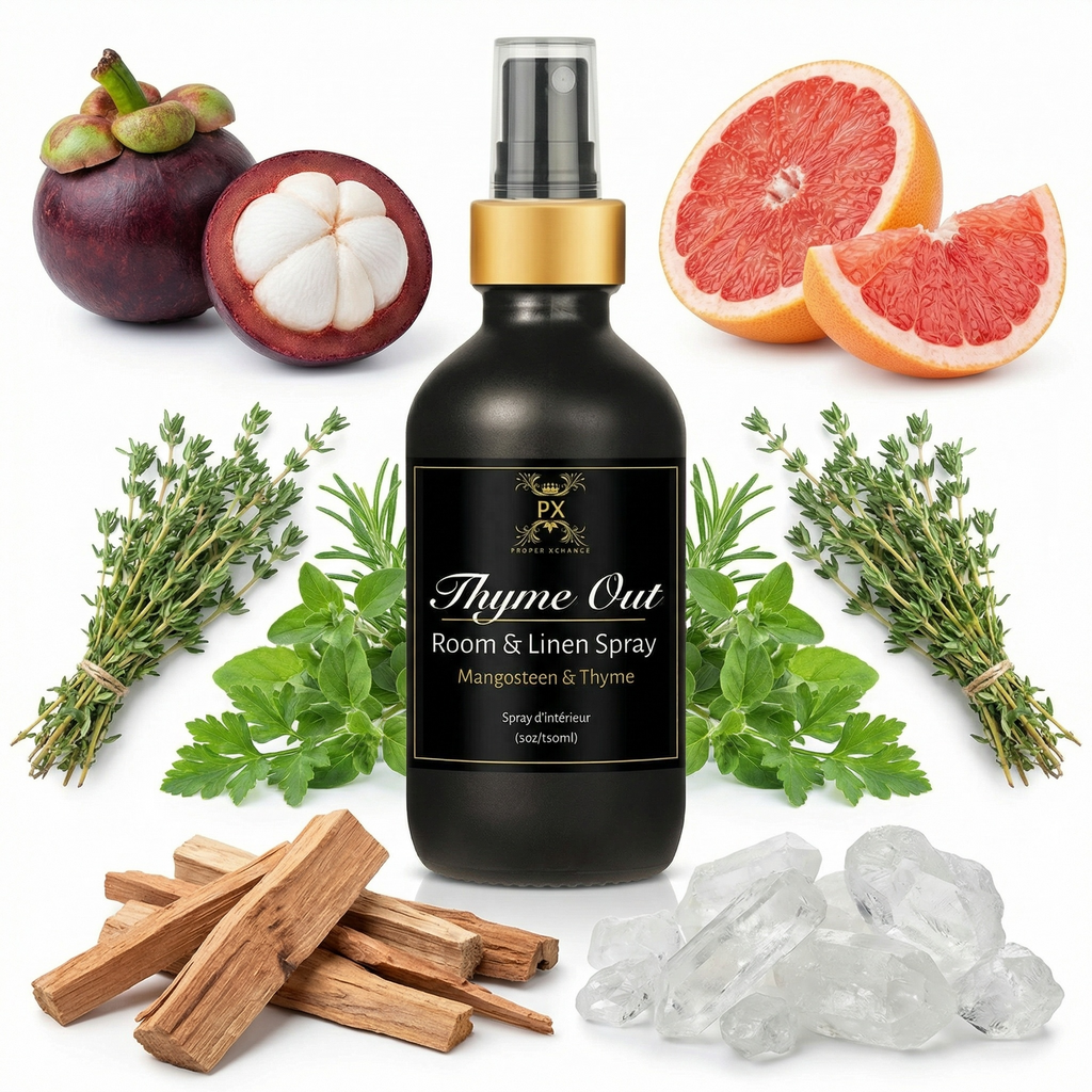 Thyme Out Room, Linen, and Body Spray