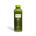 Bottle of pure green juice with a white background. Pure Greens with lemon, ginger, kale, spinach, cucumber, celery, zucchini, and romaine. This company is a proud supporter of local and organic farms. PURE GREENS LG Pure Greens Cold-Pressed Juice Drink with Lemon, Ginger, Kale, Spinach, Cucumber, Celery, Zucchini, and Romaine.