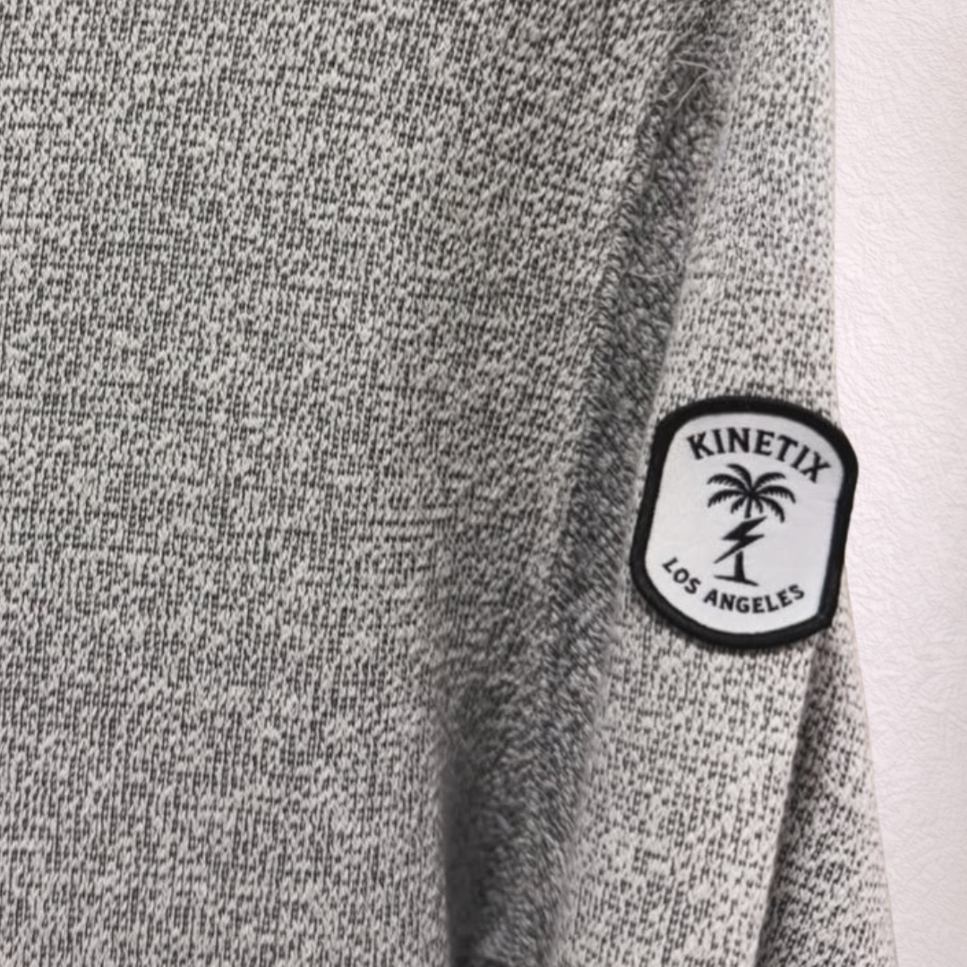 Women's Half Moon Hoodie (Heather Salt & Pepper)