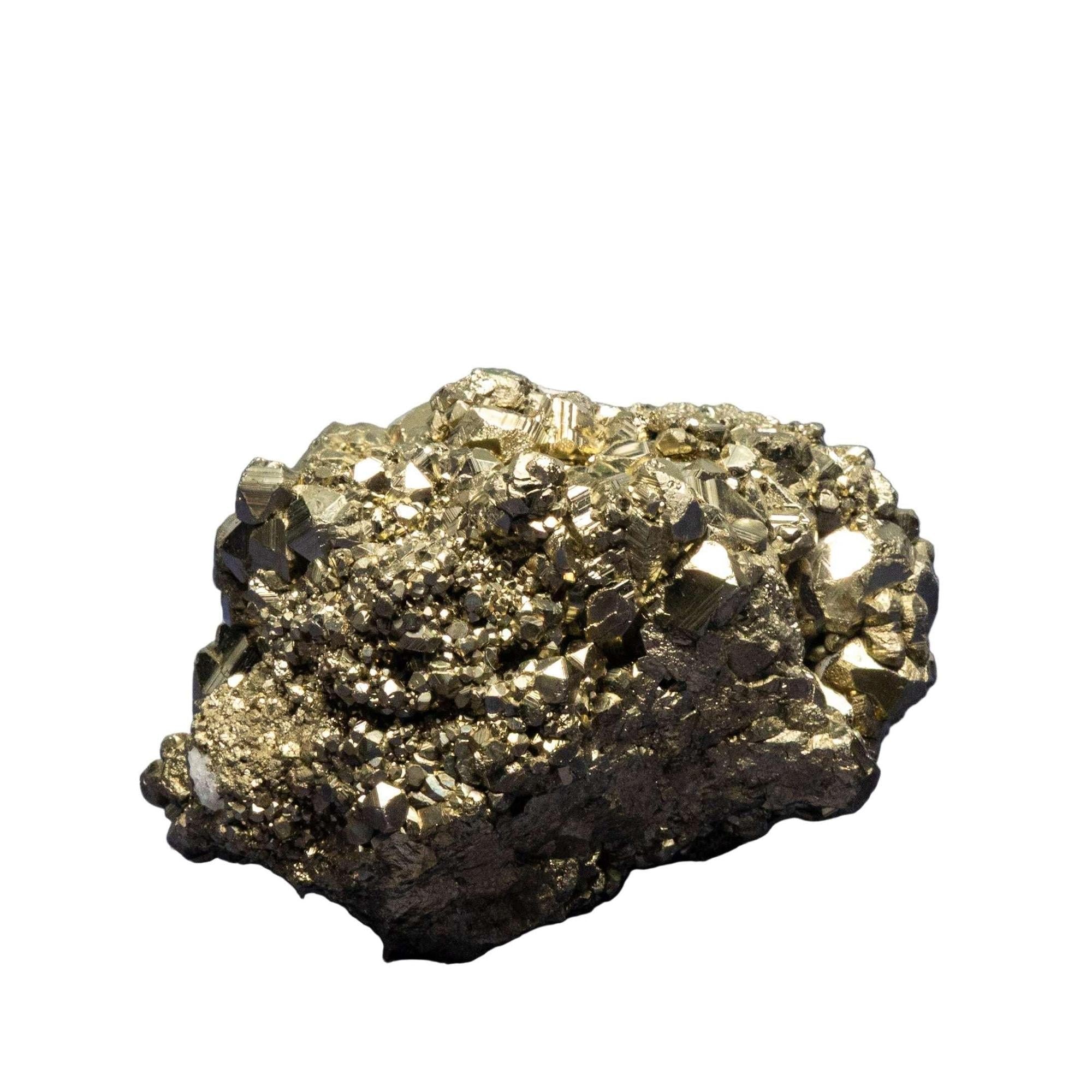 Pyrite Crystal Cluster Peruvian Cubic Abundance Piece