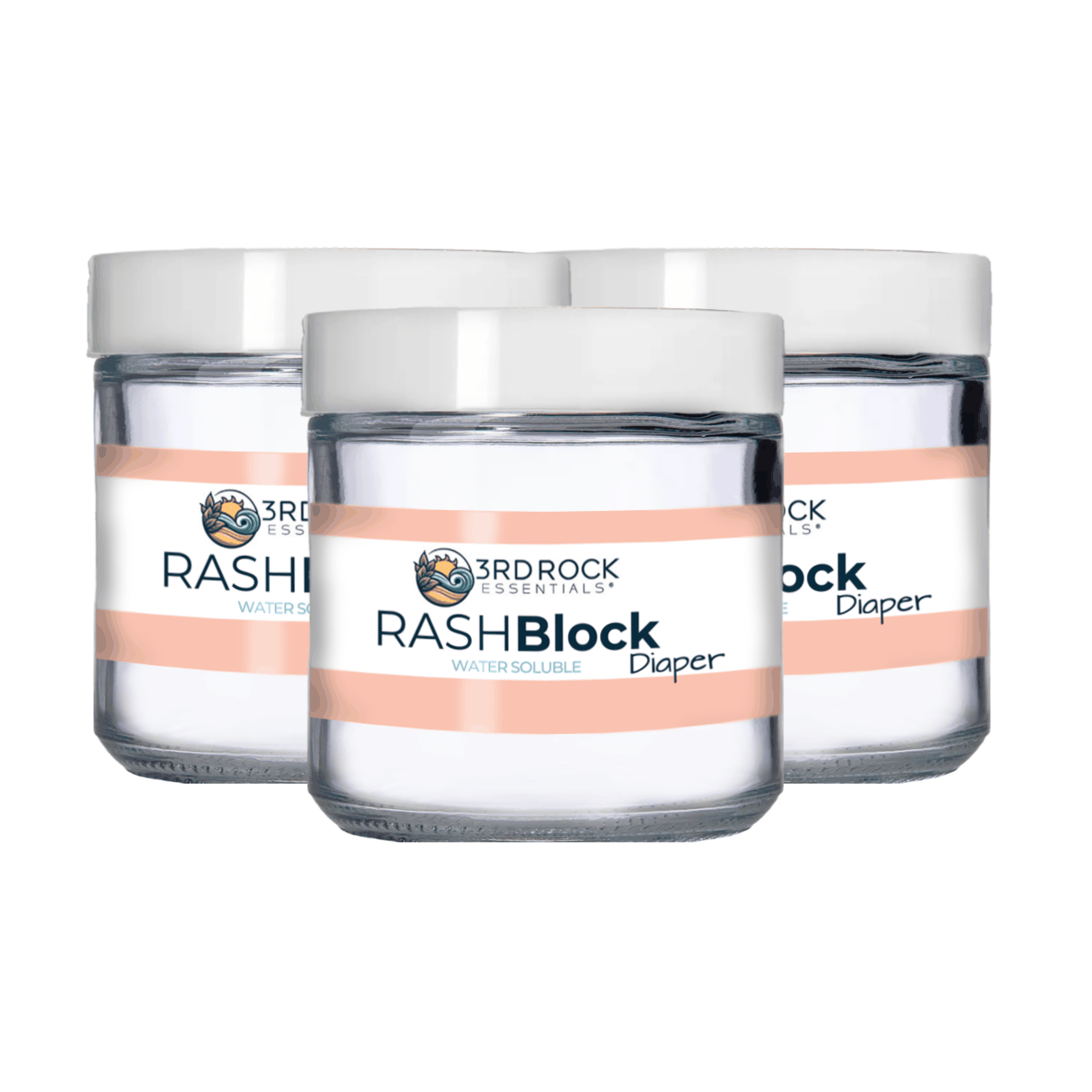 RASHBlock® Diaper 75ppm Silver Diaper Care Ointment - Water Soluble 3 oz