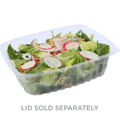 World Centric 48 oz Rectangular PLA Deli Container, Clear (QTY 400), SKU RD-CS-48