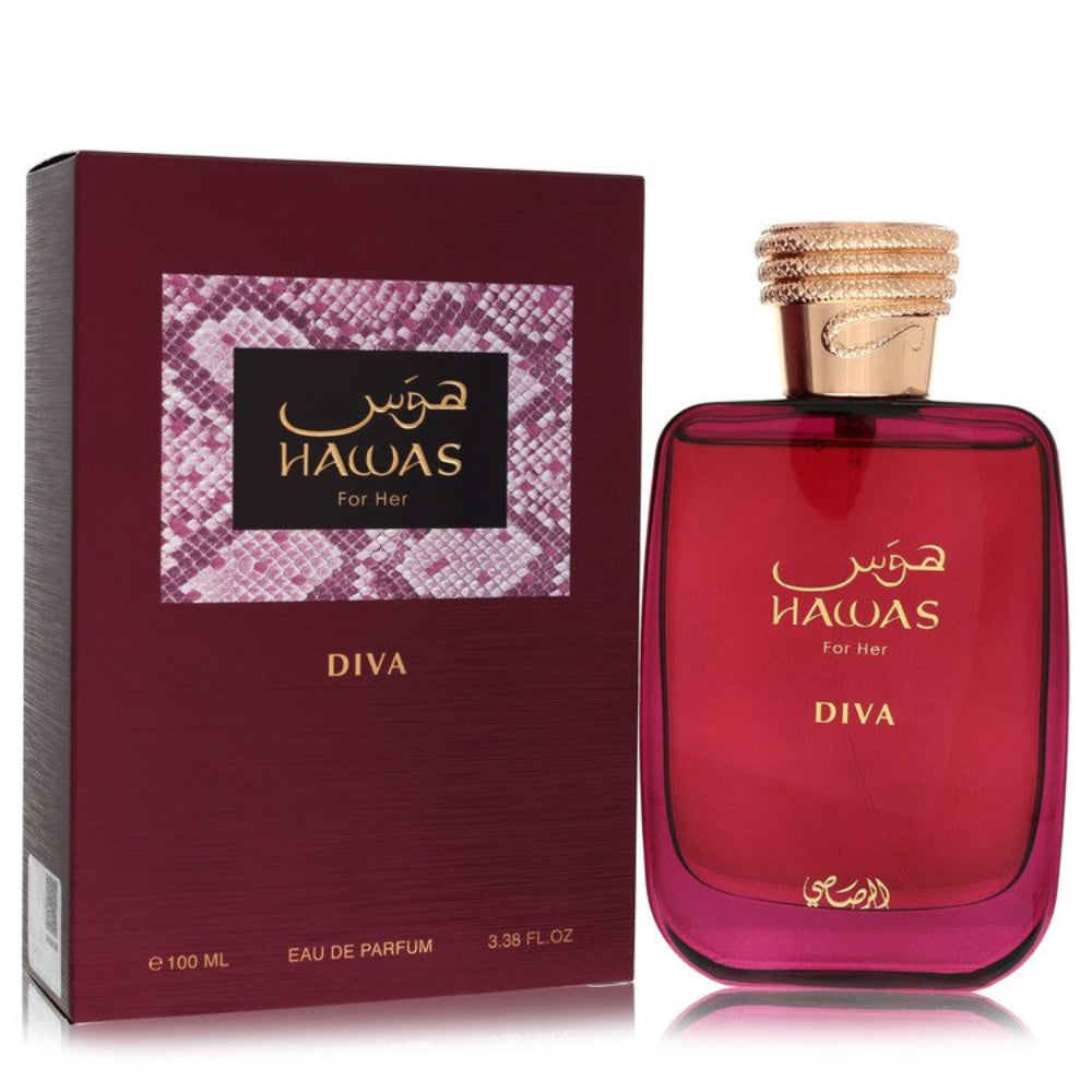 Rasasi Hawas Diva Eau de Parfum Spray for Women 3.4 oz