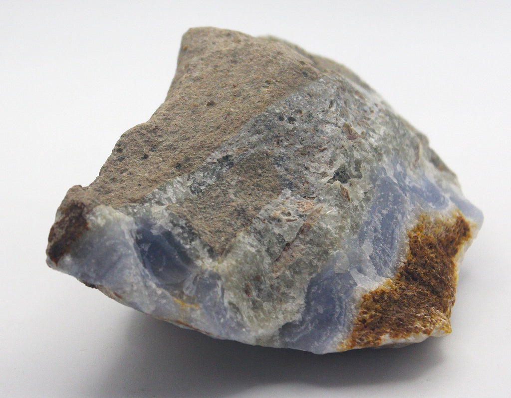 Raw Blue Lace Agate – Natural Rough Stone for Calm & Gentle Communication