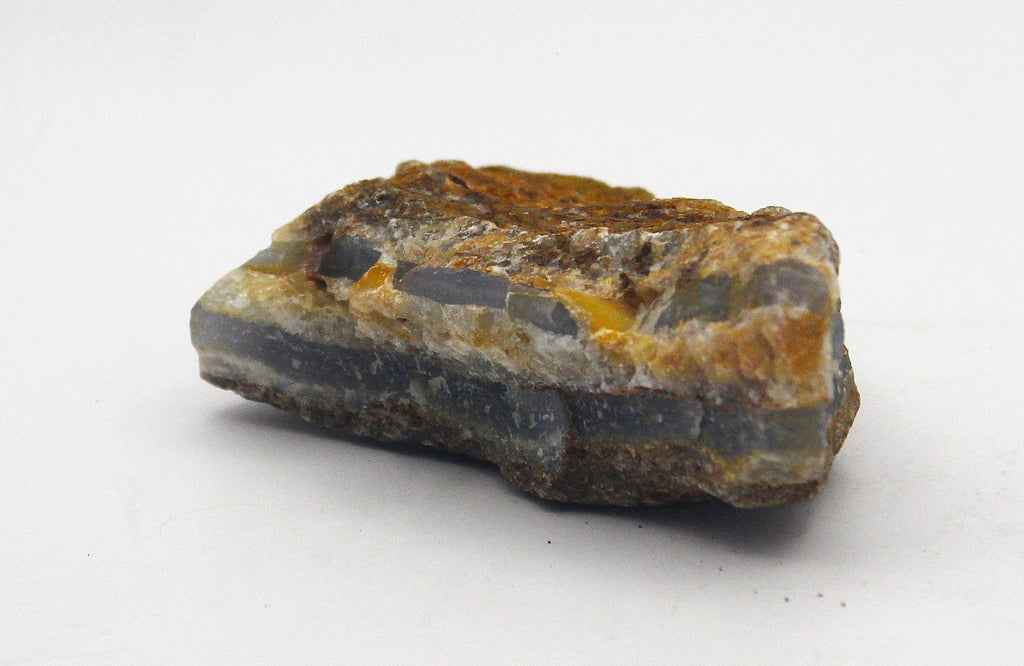 Raw Blue Lace Agate – Natural Rough Stone for Calm & Gentle Communication