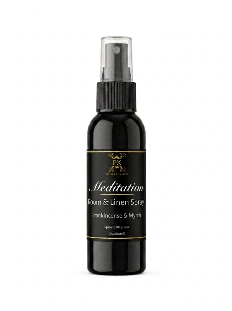 Meditation Room Spray – Frankincense & Myrrh Sacred Aromatherapy Mist | 2oz