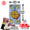 Classic Rider Waite Tarot Deck of 78 Cards with Guidebook