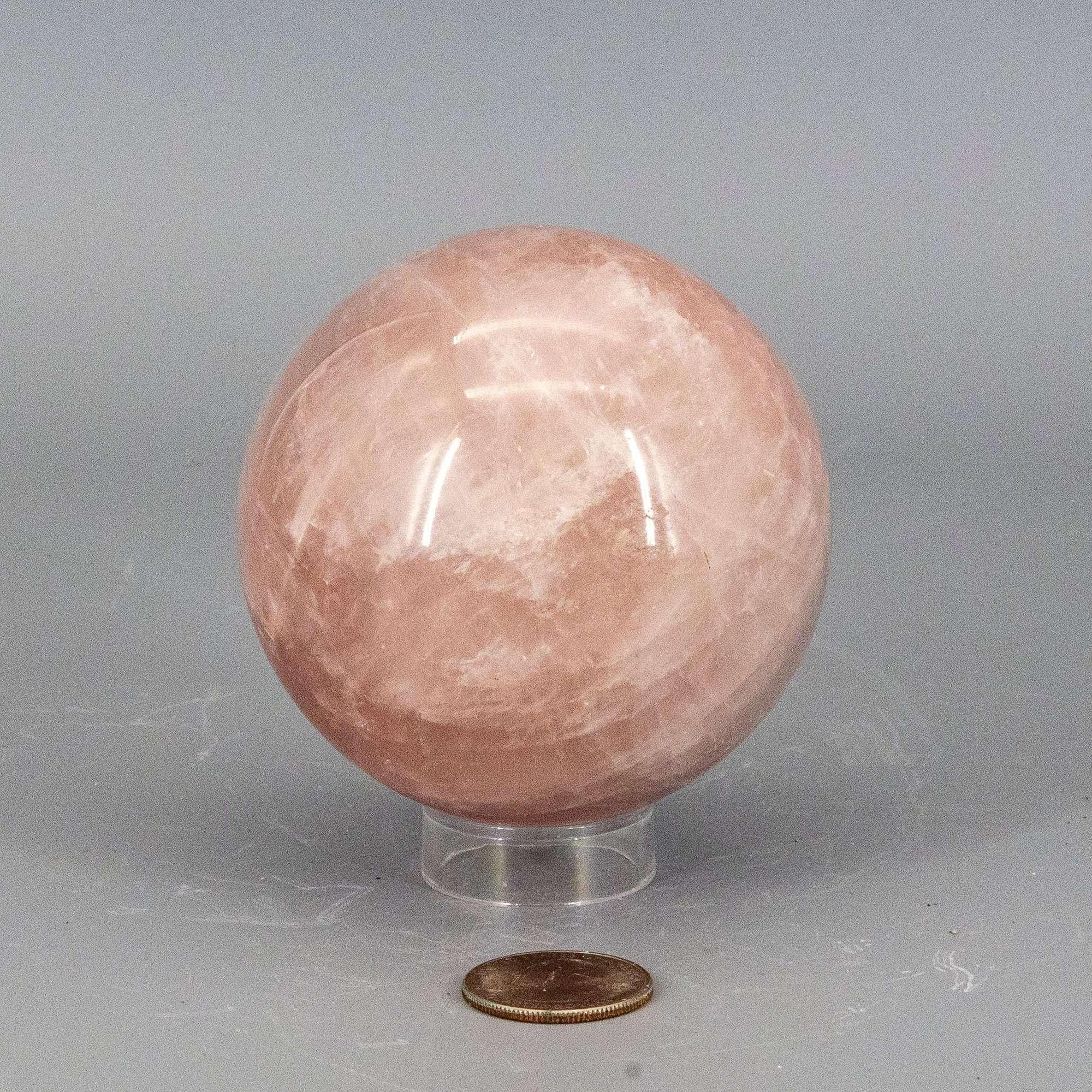Rose Quartz XL Sphere | 80mm 712g Crystal Ball