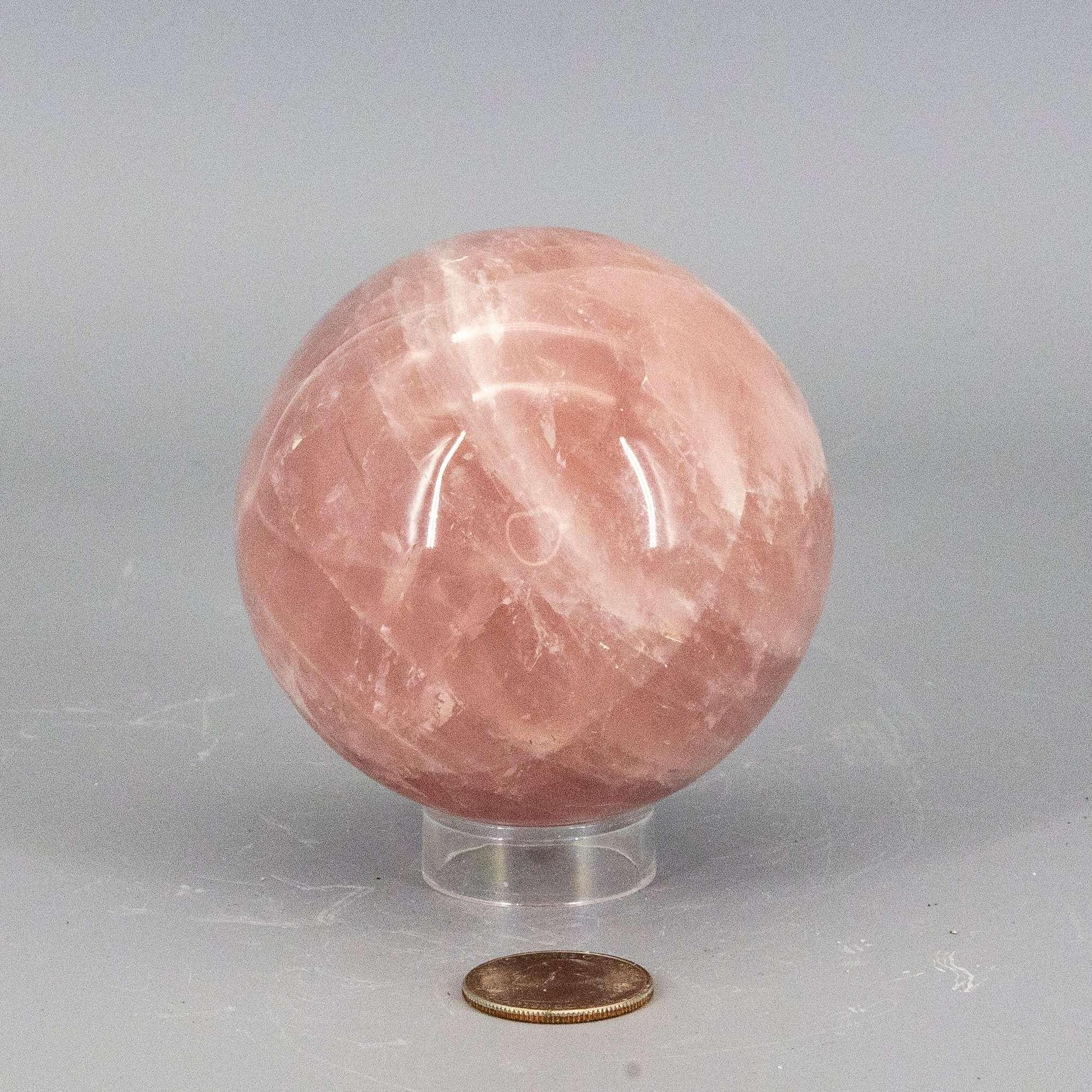 Rose Quartz XL Sphere | 80mm 712g Crystal Ball