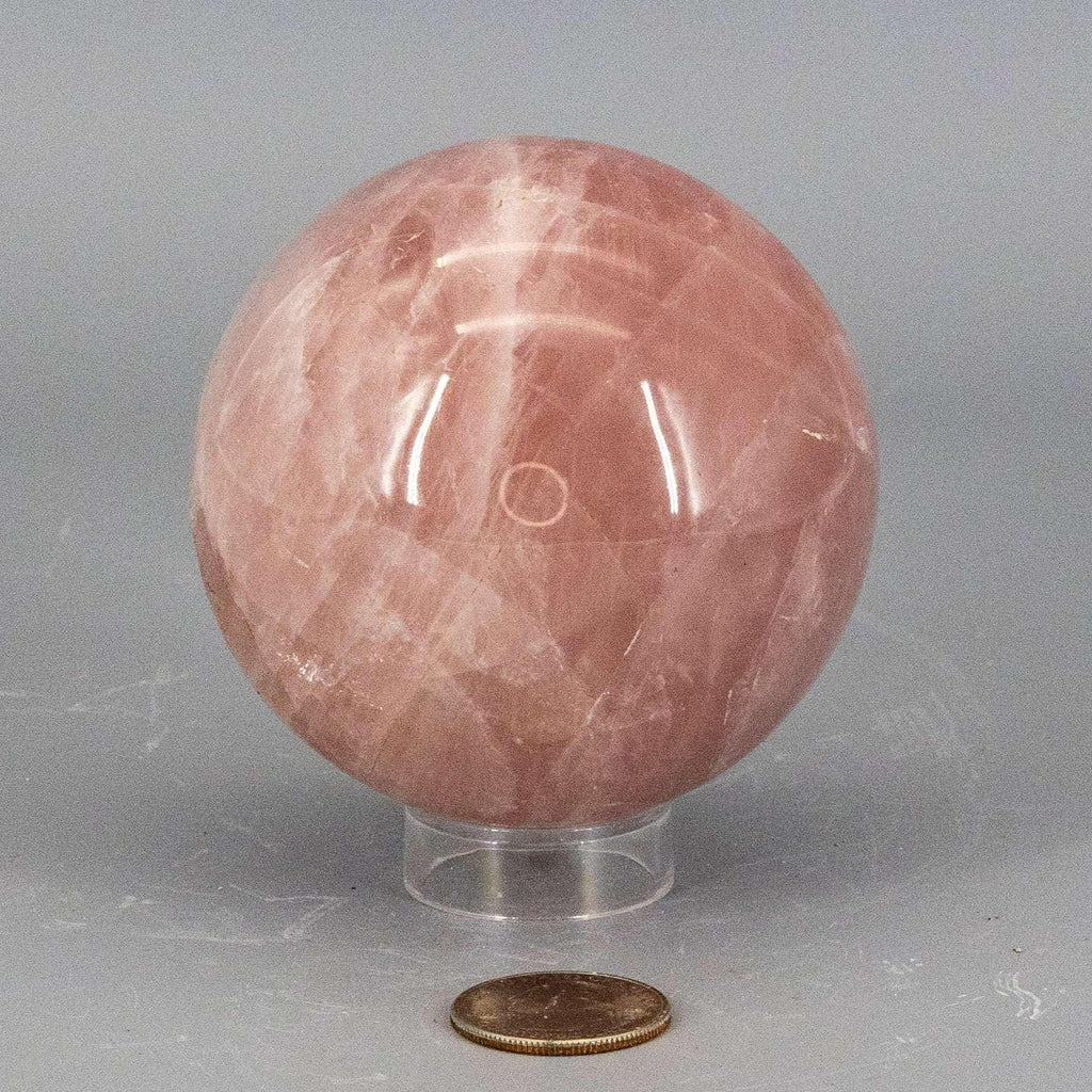 Rose Quartz XL Sphere | 80mm 712g Crystal Ball
