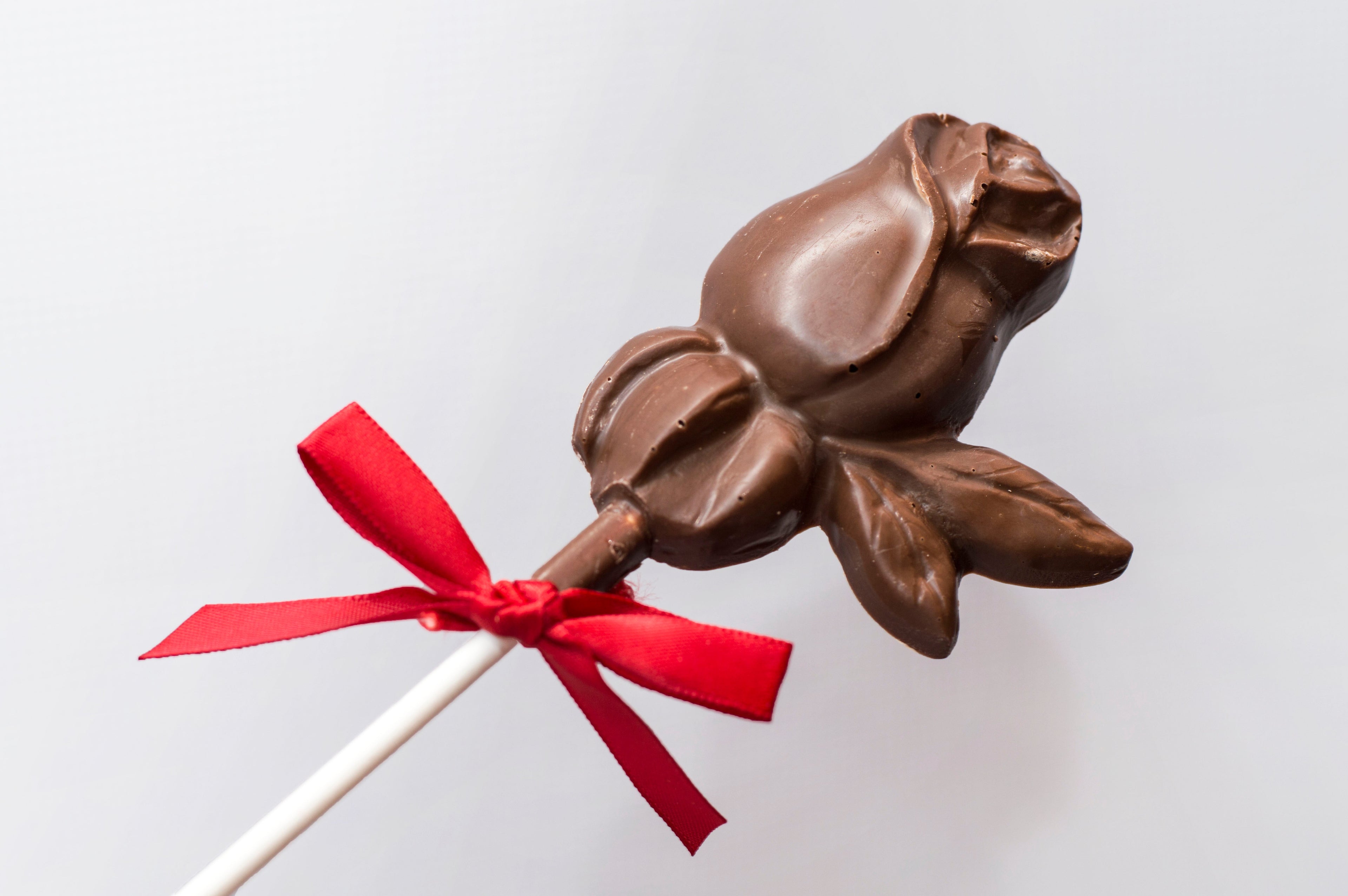 Milk Chocolate Rose Pop