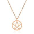 Pentacle Chain Necklace