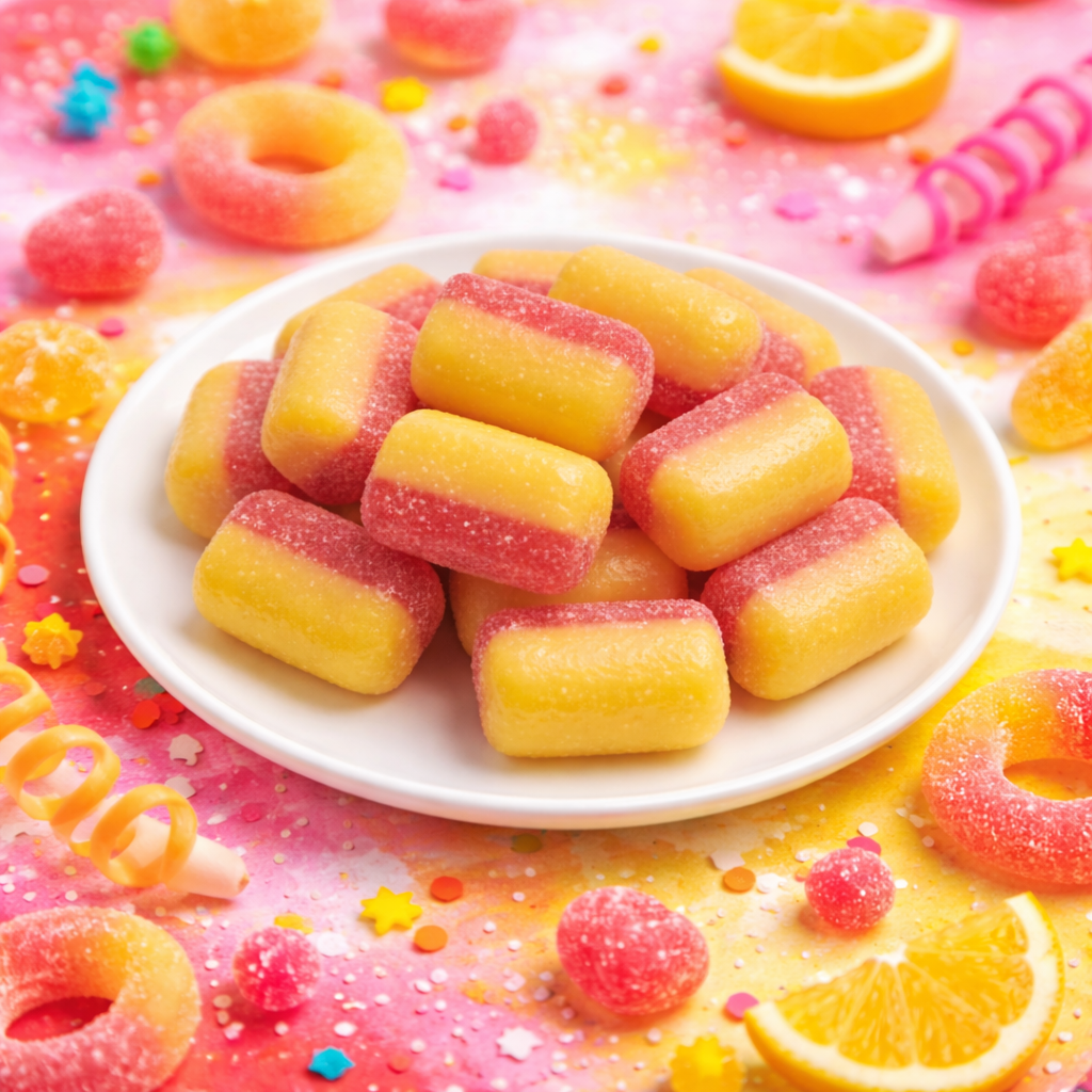 Andy Anand Sugar Free Rhubarb and Custard Hard Candy – Copper Kettle Boiled, Aspartame Free, Non-GMO, Gluten Free, Keto, 25 Pc