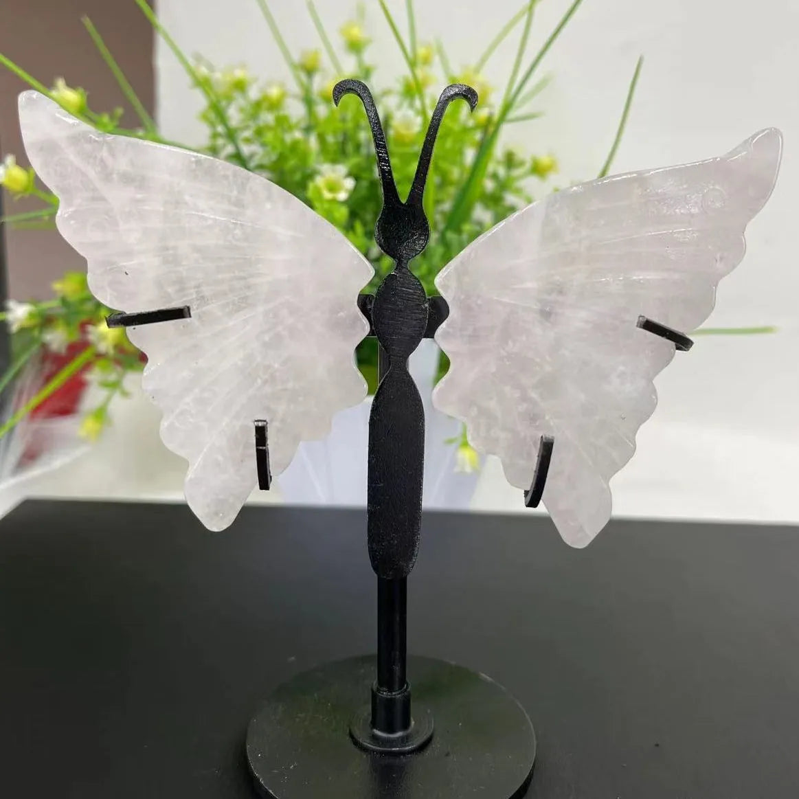 Crystal Butterfly Wings with Stand