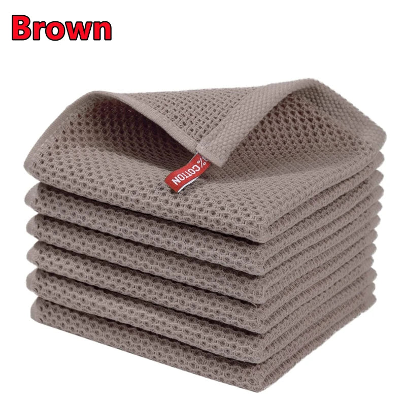 100 Percent Cotton Dishcloth Ultra Soft Absorbent Kitchen Towel