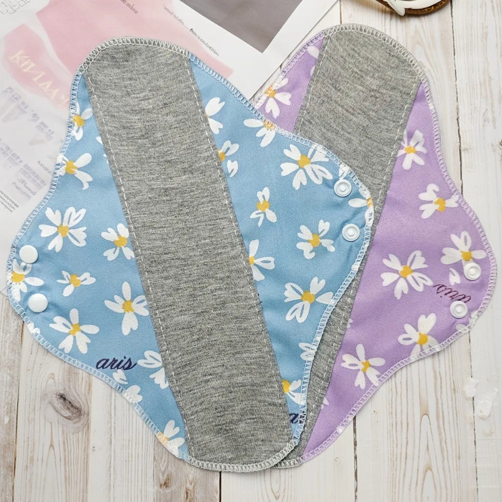 Reusable Adult Diaper Non-slip Soft Washable Panties Menstrual Cloth Sanitary Feminine Hygiene Pad Period Cotton Panty Liners