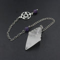 Pentacle Crystal Pendulums