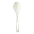 World Centric 6" TPLA Soup Spoon, Compostable, White (QTY 1000), SKU SO-PS-B