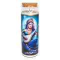Saraswati Crystal Altar Candle