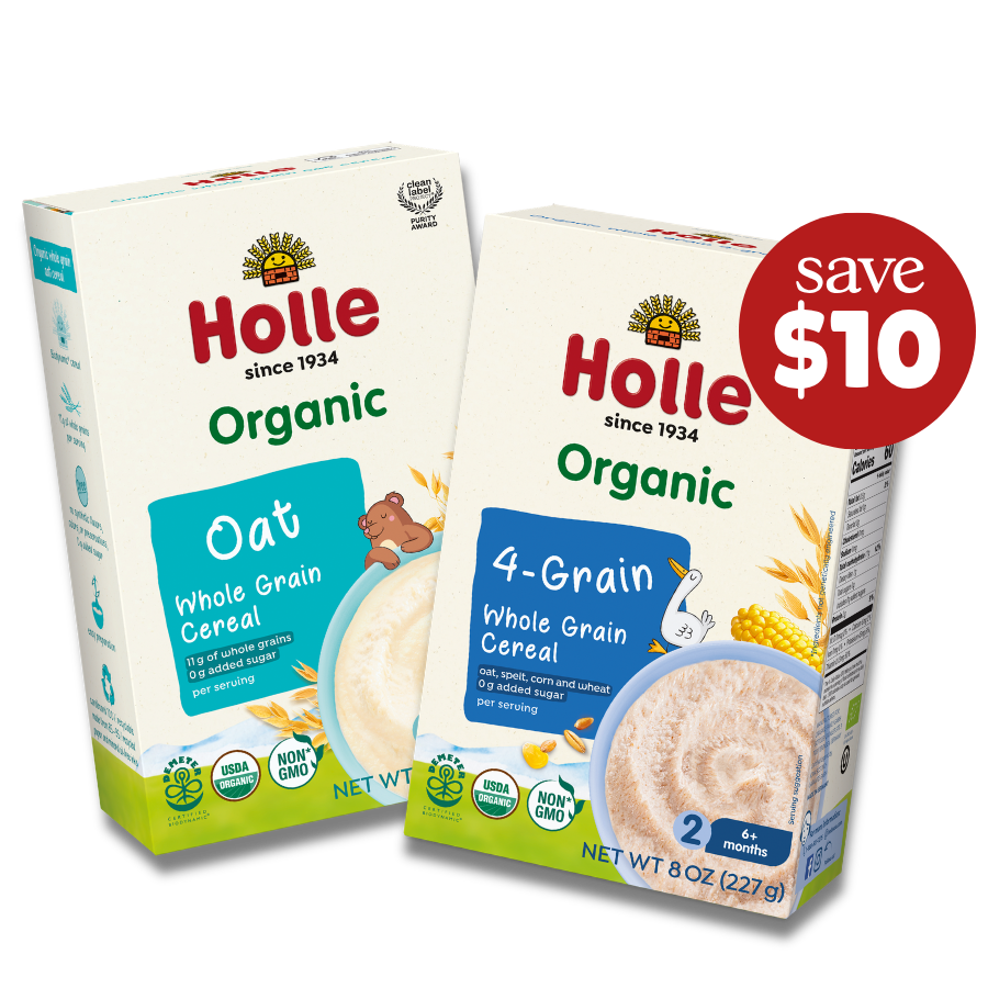 Holle Cereal Bundle: Oat & 4-Grain