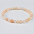Pink Aventurine Round Bead Bracelet - Compassionate Renewal