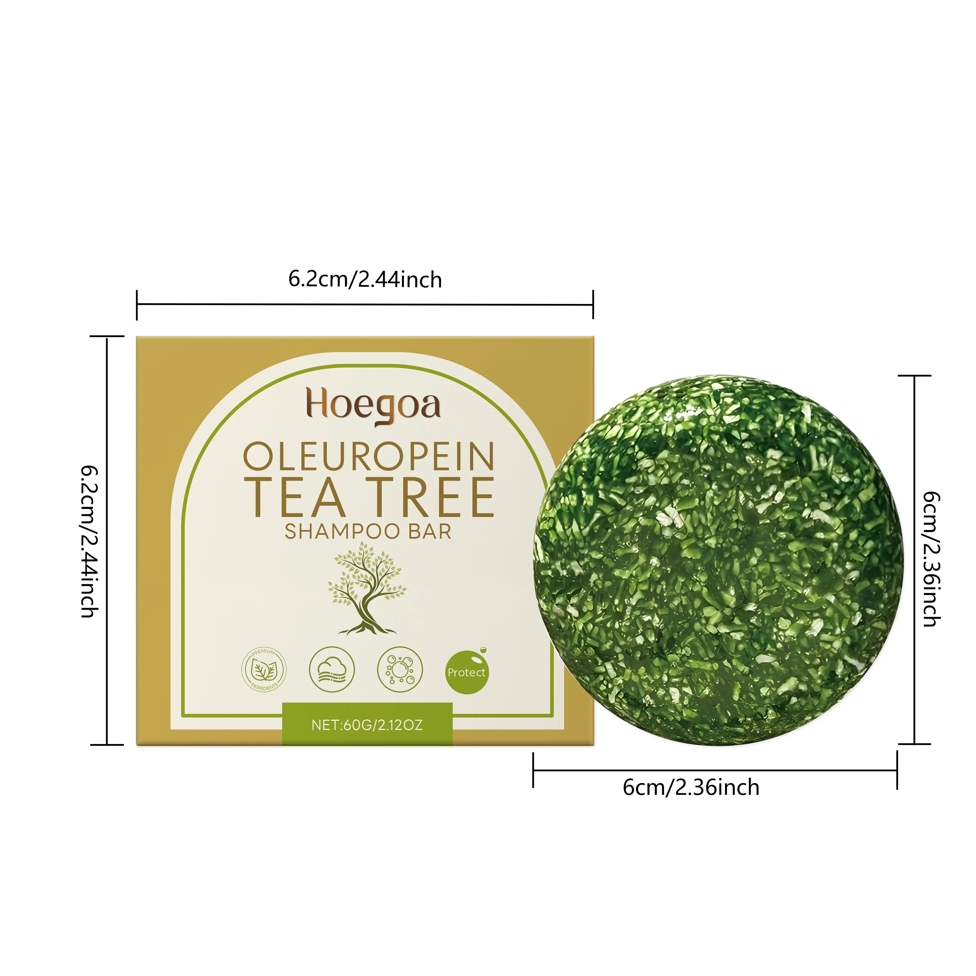 Herbal Dandruff Removal Shampoo Bar Mild Tea Tree Oil Essence Oil Control Scalp Cleansing Hair Care Soap Hair Damaged Repairing