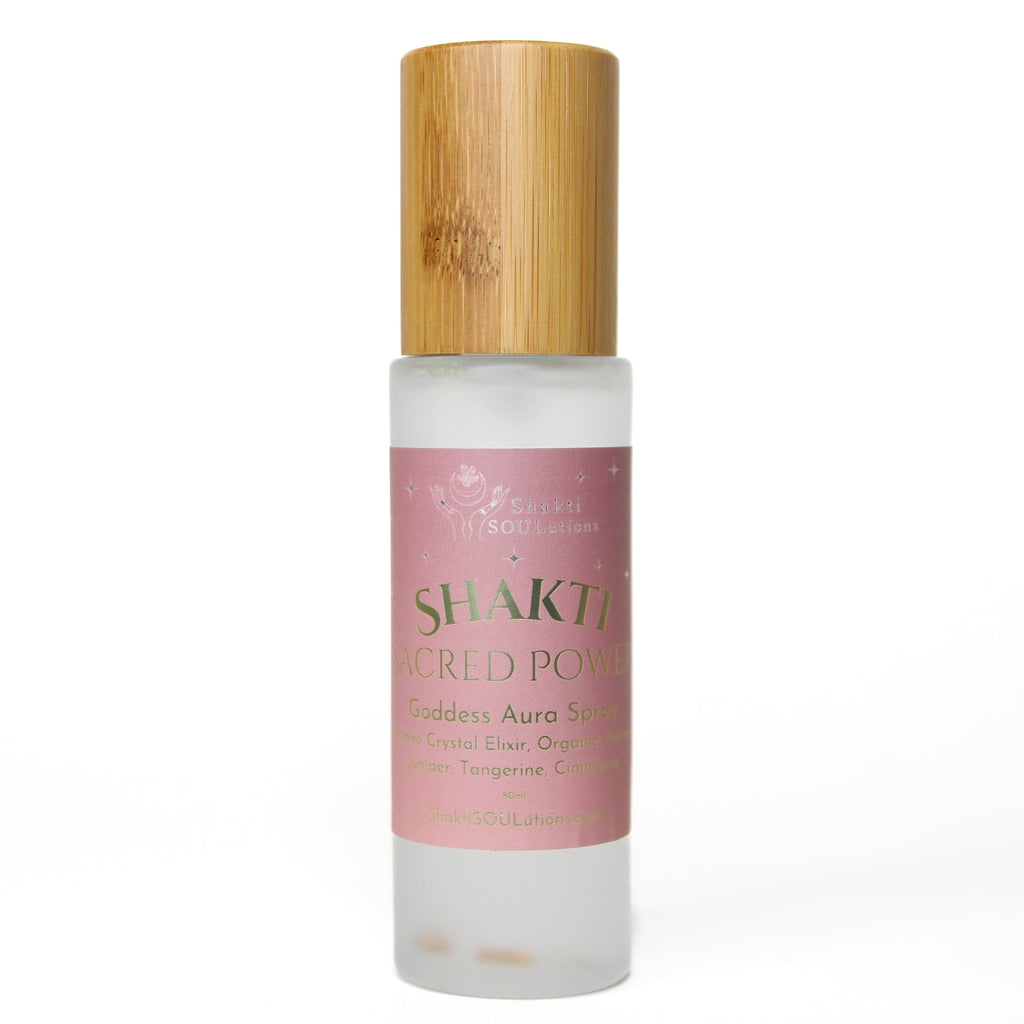 Shakti Ma Goddess Crystal Aura Spray - Sacred Power