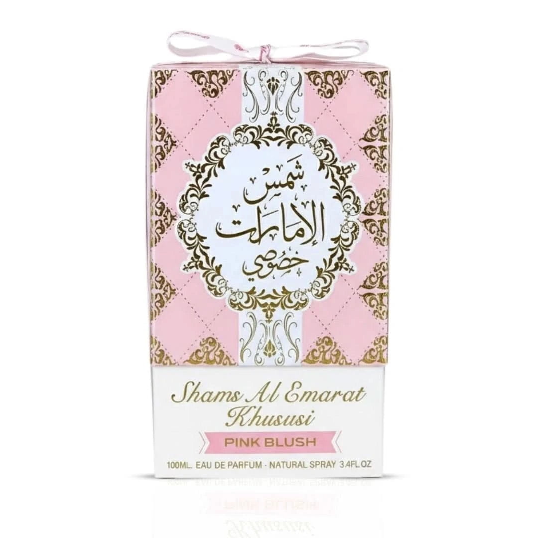 Ard Al Zaafaran Pink Blush Shams Al Emarat Khususi Eau de Parfum 3.4 oz