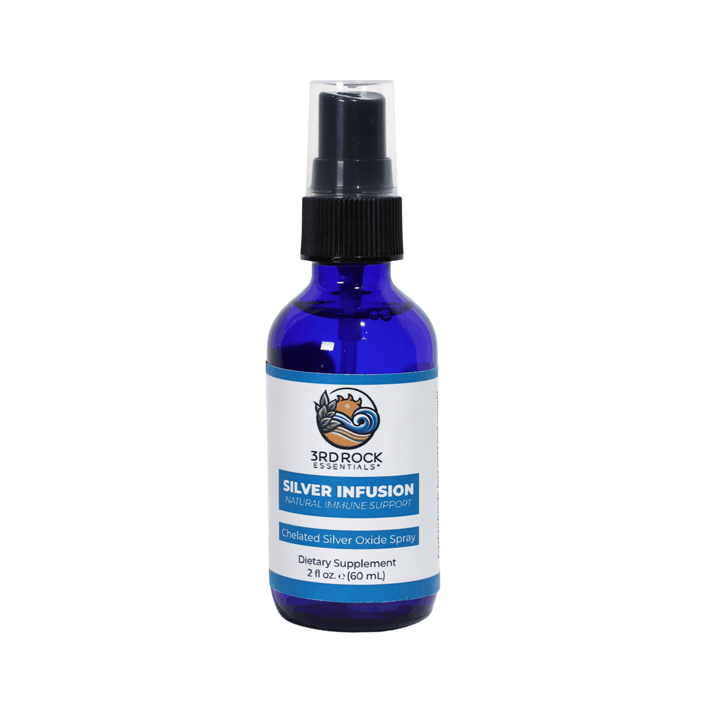 Silver Infusion 150 PPM Chelated Silver Oxide Supplement - 2 oz. Spray