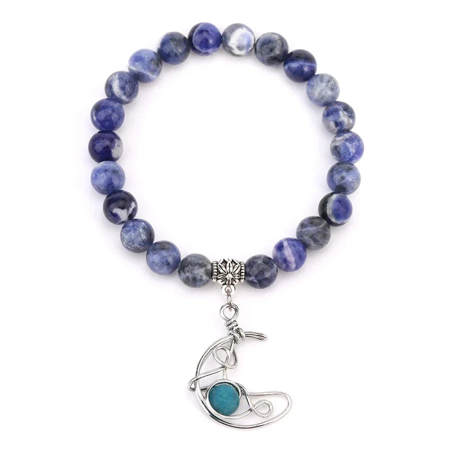 Moon Crystal Bead Bracelets
